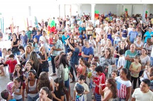 Colina tem casa cheia na festa das crianças