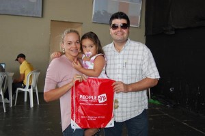 People fez sorteio de cursos para as crianças